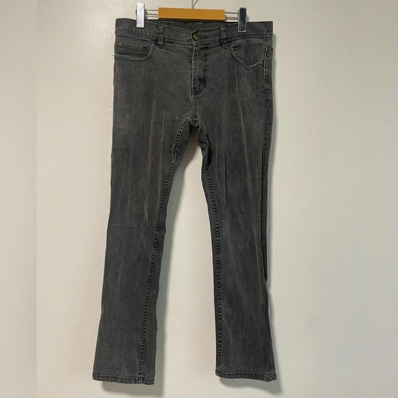 Armani Exchange Dark Grey Black Jeans - 34R - Picture 1 of 10